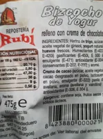 BIZCOCHO de yogur