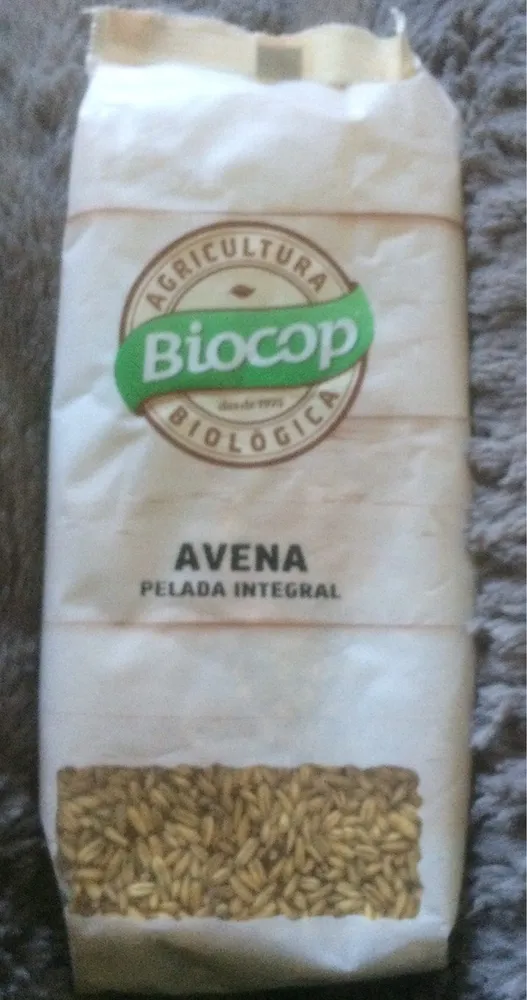 Avena pelada integral