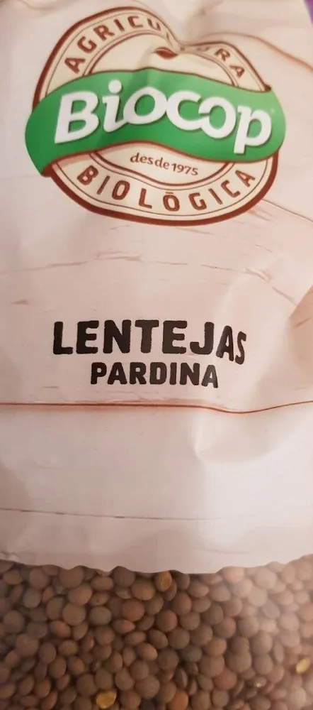 Lenteja pardina biologica