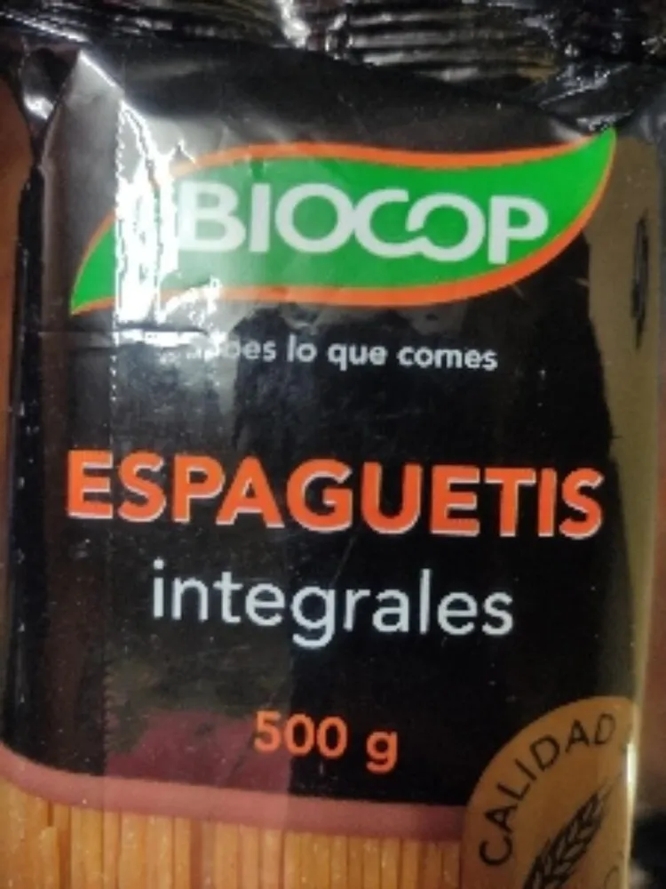 Iris spaguetis integrales ecológicos