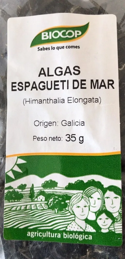 Algas Espagueti de Mar