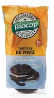 Tortitas de maiz con algarroba