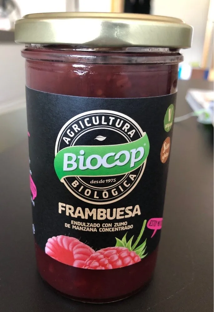 Compota de frambuesa