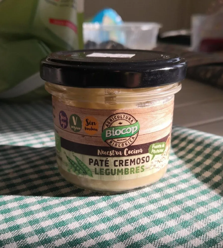 Paté Cremoso Legumbres