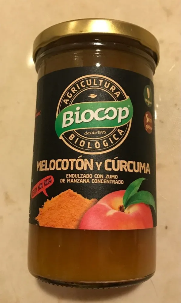Compota de Melocotón y Cúrcuma