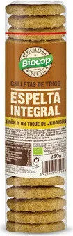 Galletas de trigo espelta integral