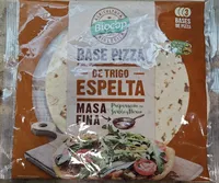 Base de Pizza de trigo espelta