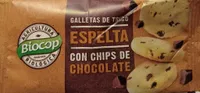 Galletas de trigo espelta chocolate