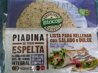 Piadina de trigo espelta