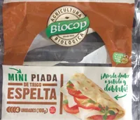 Mini piada de trigo de espelta