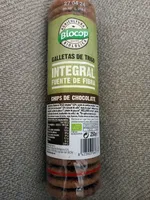 Galletas de trigo integral con chips de chocolate