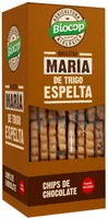 Galletas maría de trigo espelta con chips de chocolate