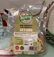 MINI CRACKERS DE TRIGO CON SESAMO
