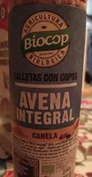 Galletas avena y canela