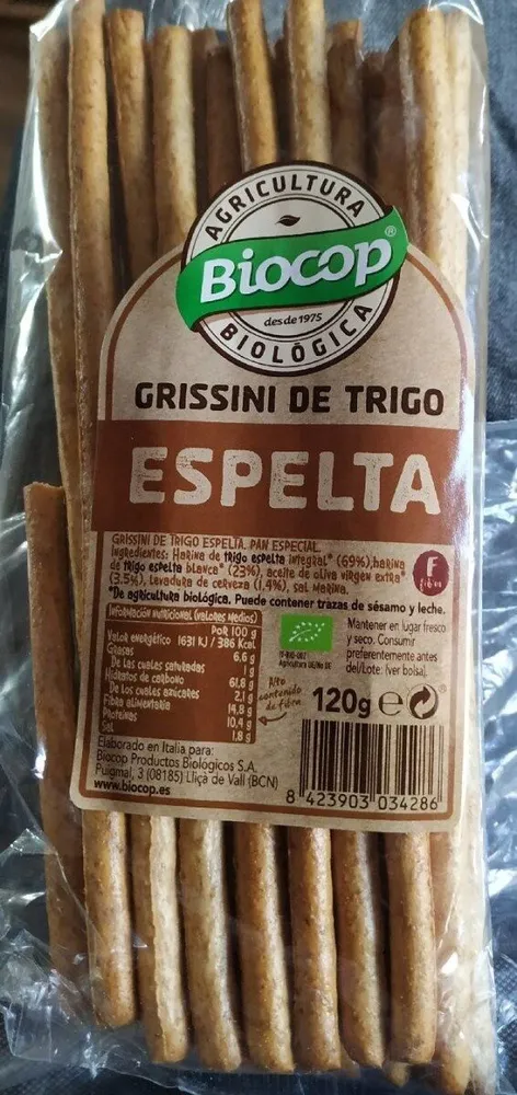 Grissini de trigo