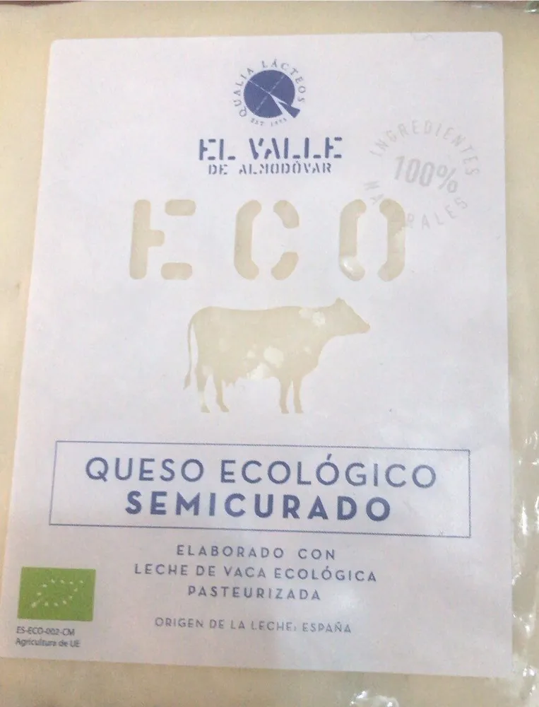 queso ecologico semicurado