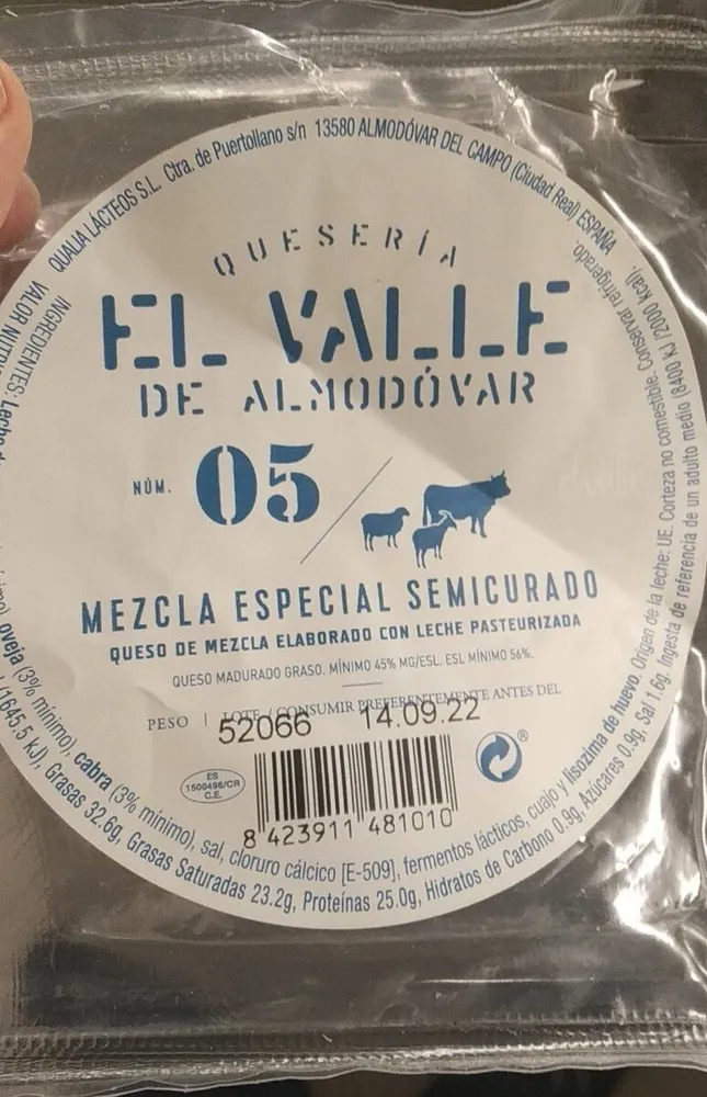 Queso Mezcla Especial Semi