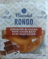 Rondo con baño al cacao