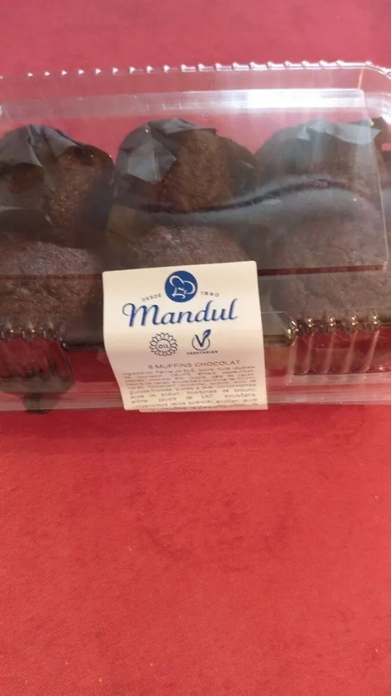 6 muffins au chocolat