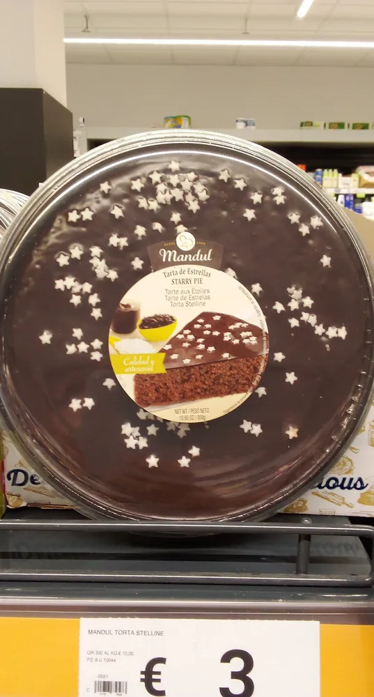Tarta de estrellas