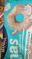 Donas cubierto de coco