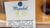 Donut semelle chocolat