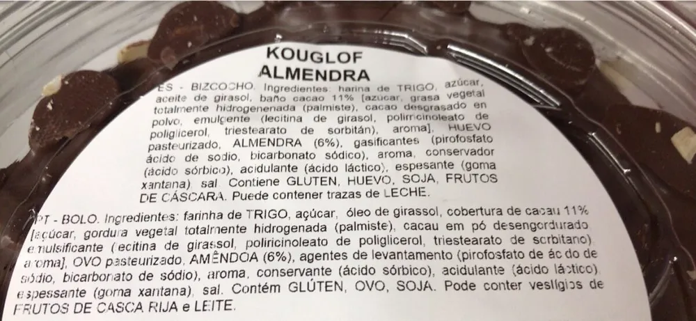 Kouglof almendra