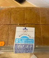 Bizcocho 0% azúcares añadidos