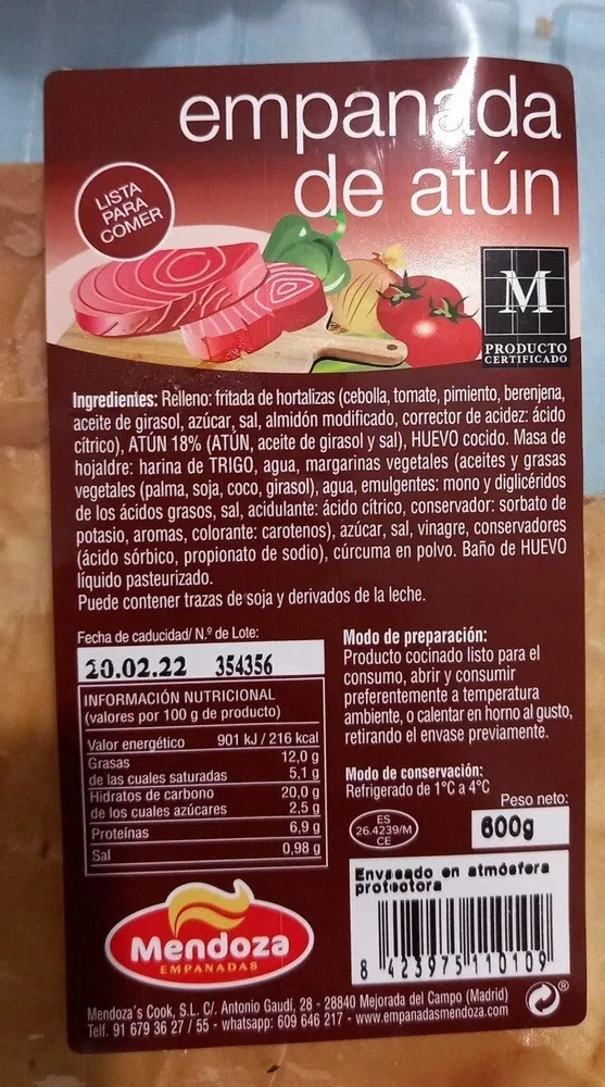 Empanada de atún