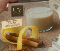 Helado sabor a leche merngada