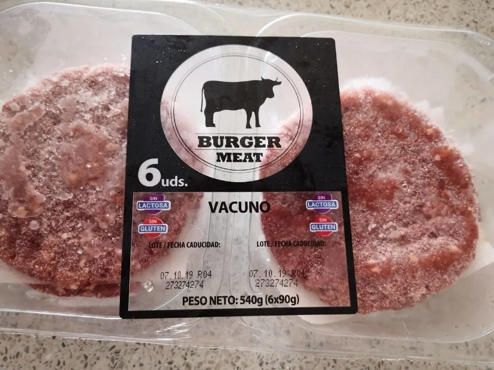 Burger de vacuno