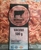 Burger meat vacuno