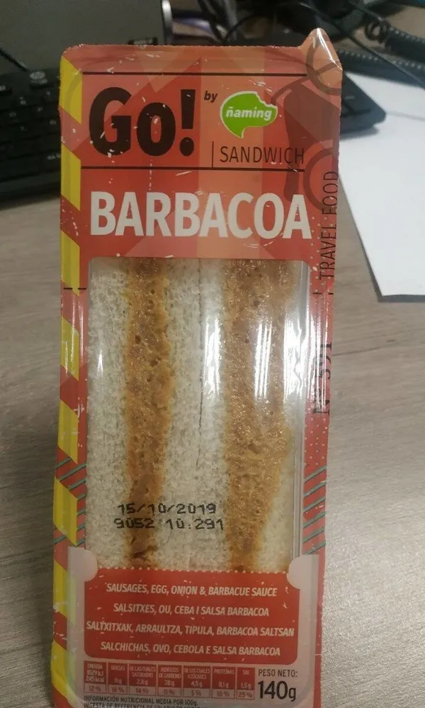 Sandwich barbacoa
