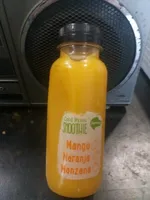 Smoothie mango manzana naranja