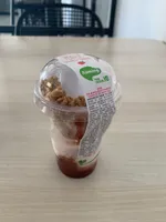 Yogur con Muesli y Frambuesa