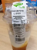 Yogur con muesli y albaricoque