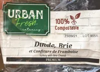 Sandwich dinde, brie