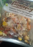 Ensalading Quinoa y arroz con vegetales