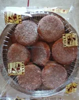Galletas fritas rellenas