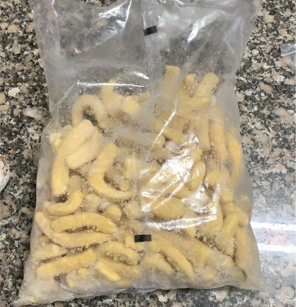 Rabas empanadas
