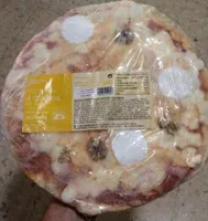 Pizza fina 4 quesos