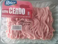 Carne picada de cerdo