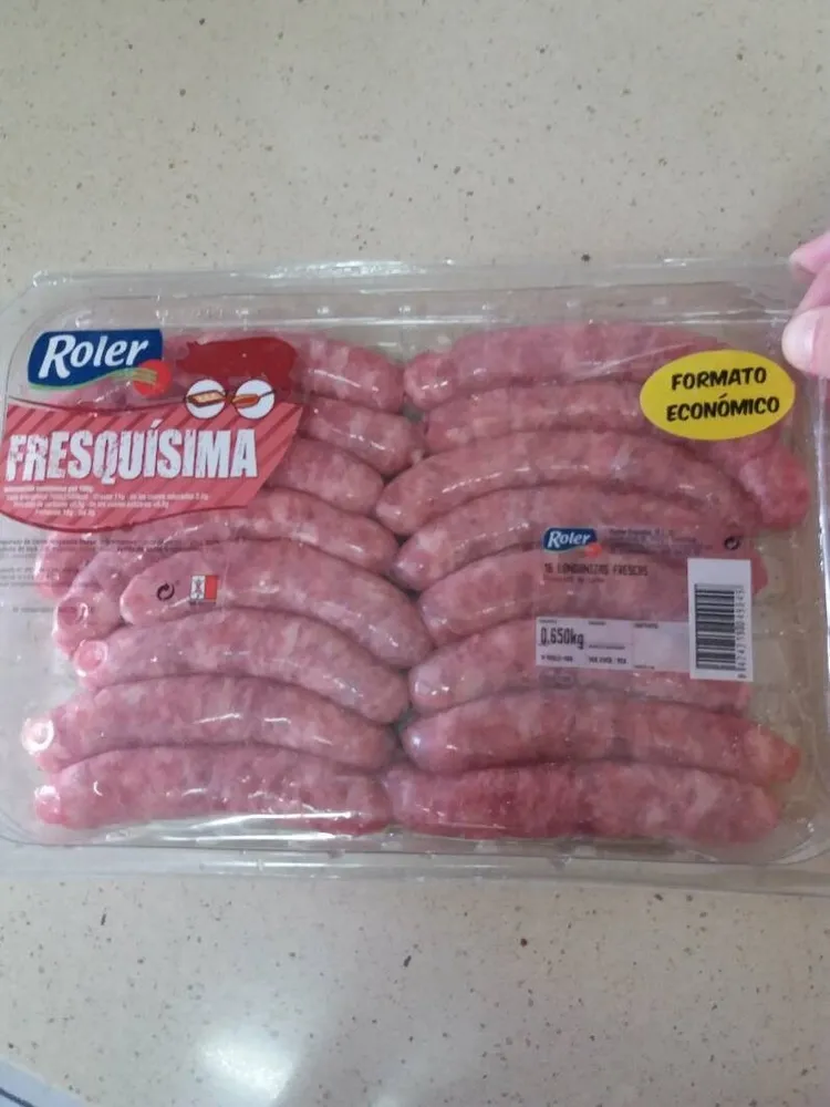 Salsichas frescas