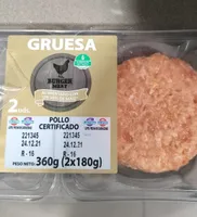 Hamburguesa Gruesa Pollo