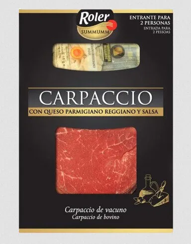Carpaccio de vacuno