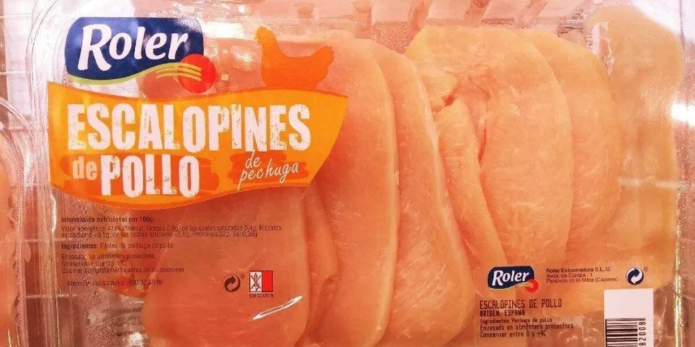 Escalopines de pollo