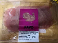Filete extrafino de pavo marinado al ajillo