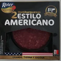 Hamburguesa Estilo Americano