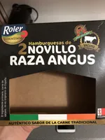 Hamburguesa novillo raza angus