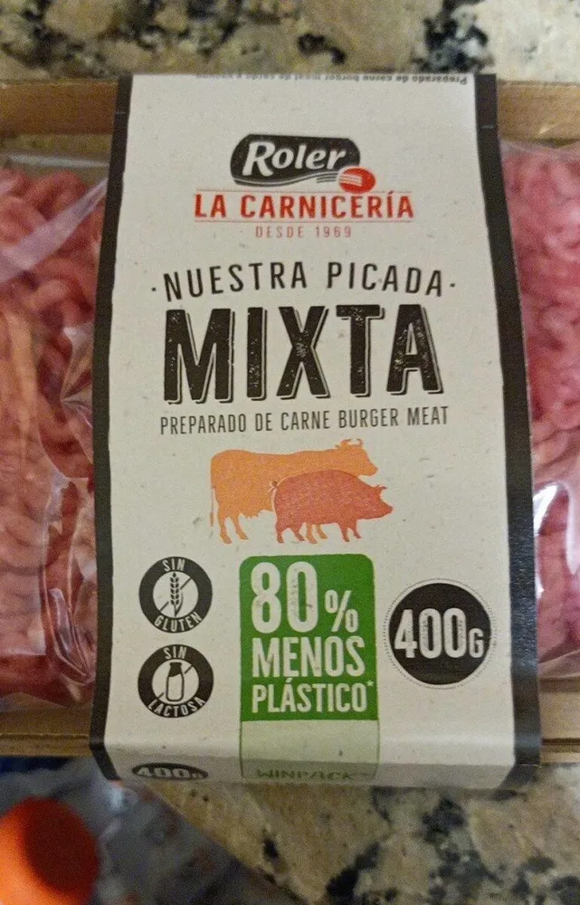 Carne picada mixta